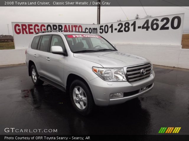 2008 Toyota Land Cruiser  in Classic Silver Metallic