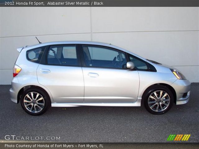 2012 Honda Fit Sport in Alabaster Silver Metallic