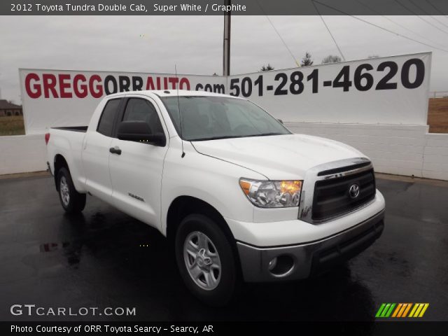 2012 Toyota Tundra Double Cab in Super White