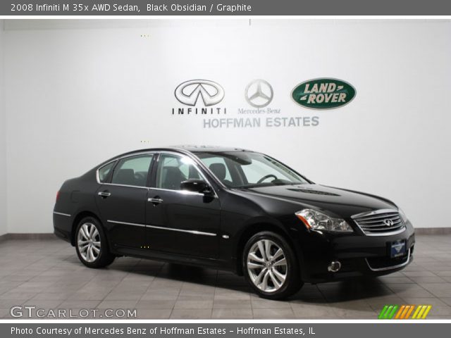 2008 Infiniti M 35x AWD Sedan in Black Obsidian