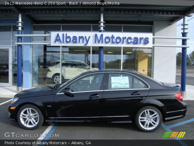 2012 Mercedes-Benz C 250 Sport in Black