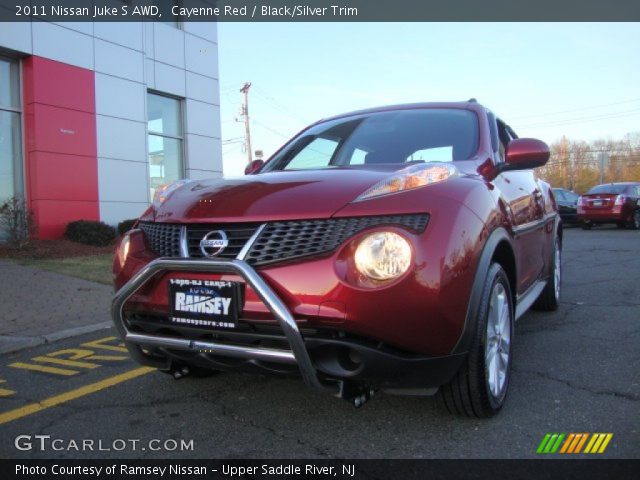 2011 Nissan Juke S AWD in Cayenne Red
