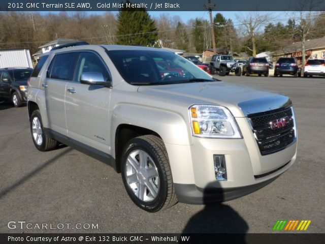 2012 GMC Terrain SLE AWD in Gold Mist Metallic