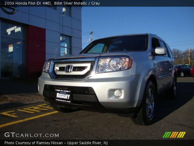 2009 Honda Pilot EX 4WD in Billet Silver Metallic