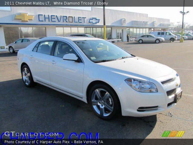 2011 Chevrolet Malibu LT in White Diamond Tricoat