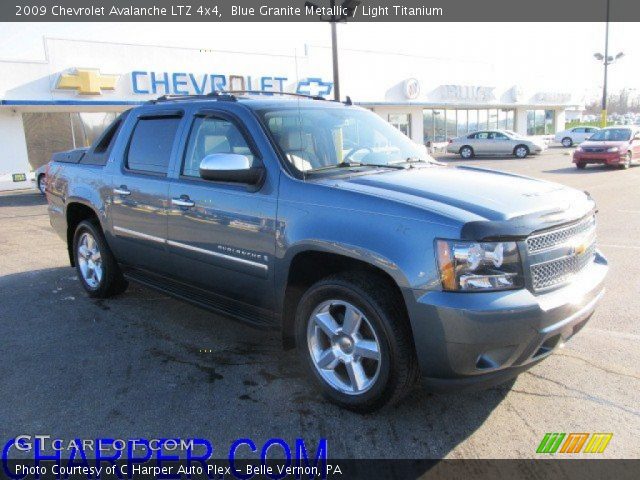 2009 Chevrolet Avalanche LTZ 4x4 in Blue Granite Metallic