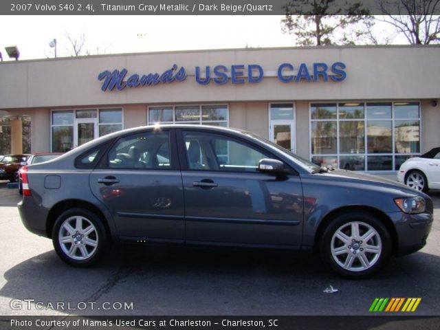 2007 Volvo S40 2.4i in Titanium Gray Metallic