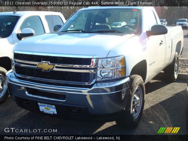 2012 Chevrolet Silverado 3500HD LS Regular Cab 4x4 in Summit White