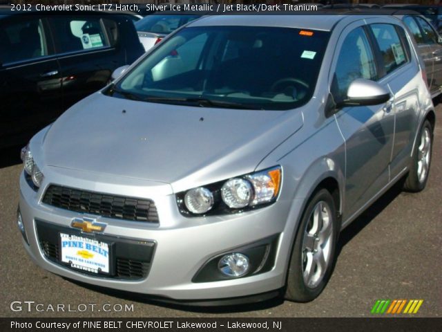 2012 Chevrolet Sonic LTZ Hatch in Silver Ice Metallic