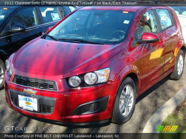 2012 Chevrolet Sonic LS Hatch in Crystal Red Tintcoat
