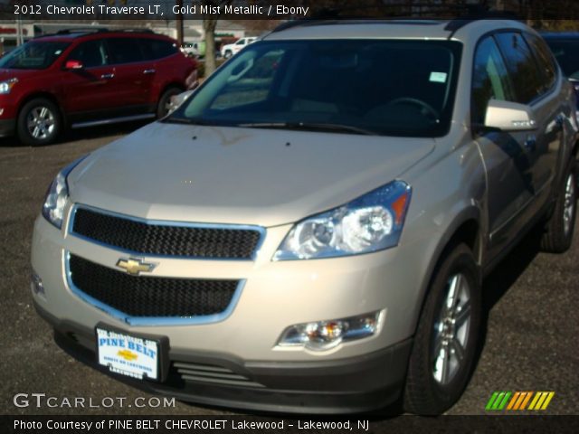 2012 Chevrolet Traverse LT in Gold Mist Metallic