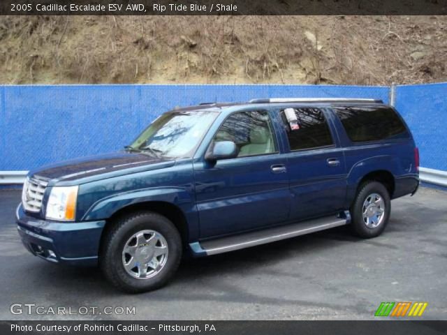 2005 Cadillac Escalade ESV AWD in Rip Tide Blue