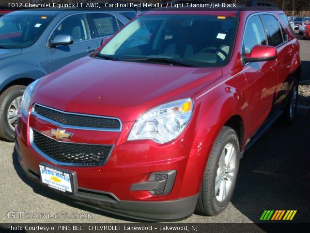 2012 Chevrolet Equinox LT AWD in Cardinal Red Metallic