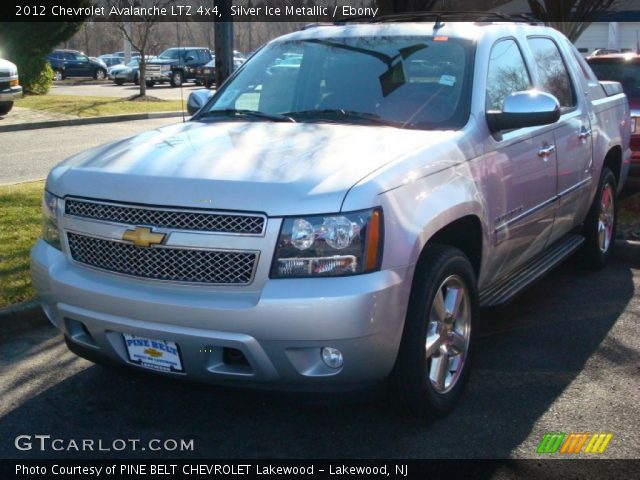 2012 Chevrolet Avalanche LTZ 4x4 in Silver Ice Metallic