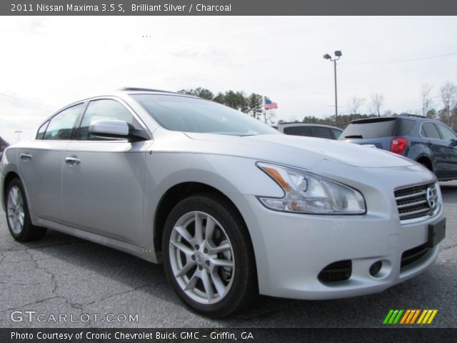 2011 Nissan maxima brilliant silver #2