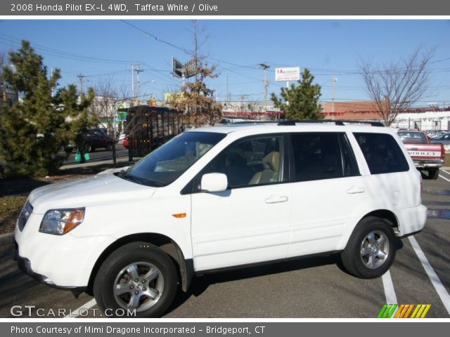 2008 Honda Pilot EX-L 4WD in Taffeta White