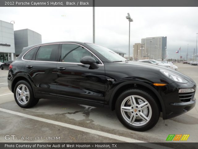 2012 Porsche Cayenne S Hybrid in Black