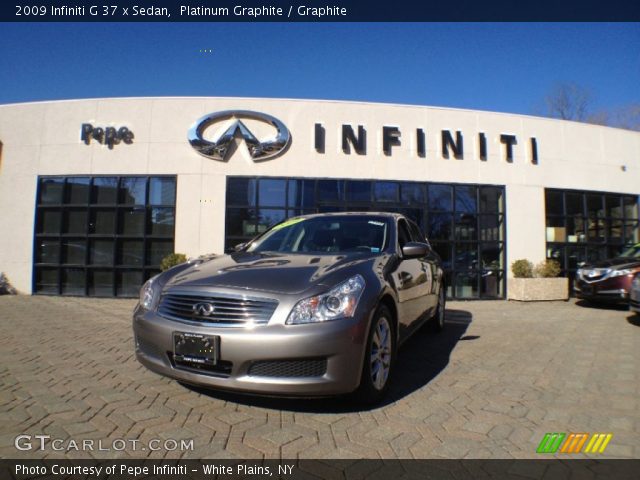 2009 Infiniti G 37 x Sedan in Platinum Graphite
