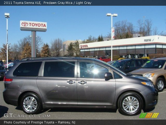2011 Toyota Sienna XLE in Predawn Gray Mica
