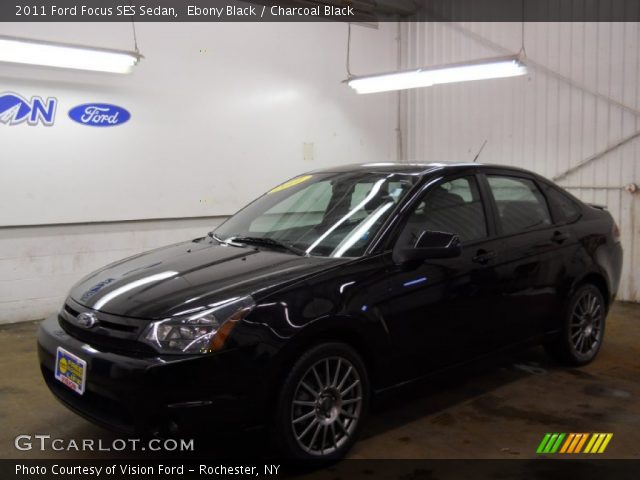 2011 Ford Focus SES Sedan in Ebony Black