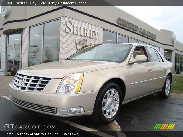 2008 Cadillac DTS  in Gold Mist
