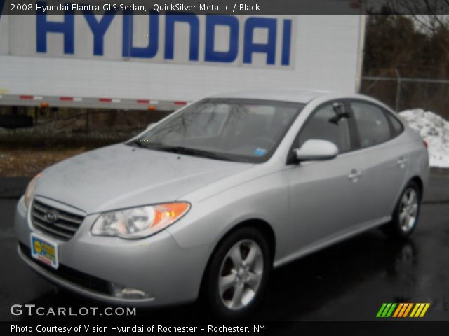 2008 Hyundai Elantra GLS Sedan in QuickSilver Metallic