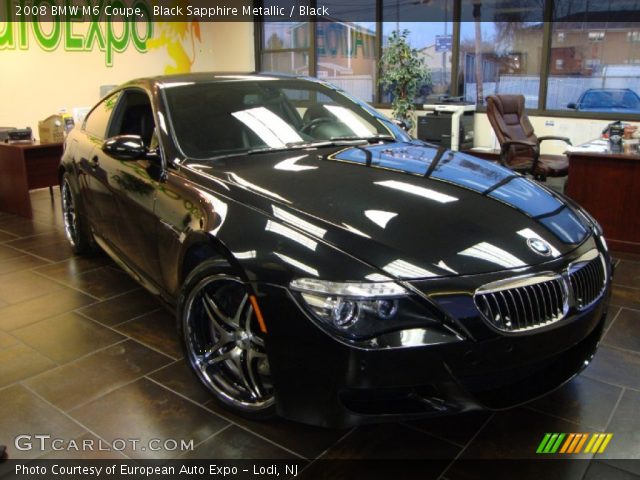 2008 BMW M6 Coupe in Black Sapphire Metallic