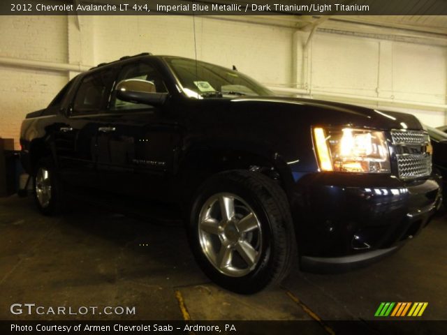 2012 Chevrolet Avalanche LT 4x4 in Imperial Blue Metallic