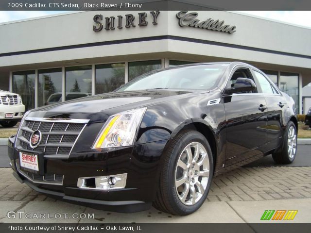 2009 Cadillac CTS Sedan in Black Raven