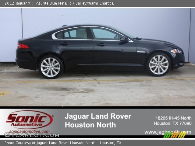 2012 Jaguar XF  in Azurite Blue Metallic