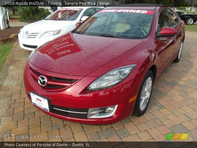 2009 Mazda MAZDA6 i Touring in Sangria Red Mica
