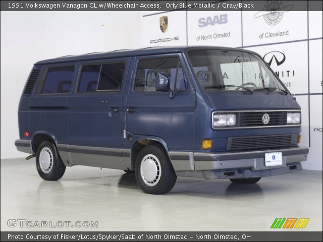 1991 Volkswagen Vanagon GL w/Wheelchair Access in Orly Blue Metallic