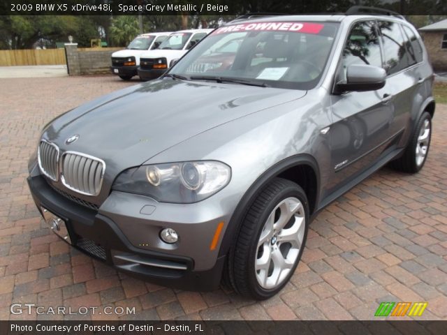 2009 BMW X5 xDrive48i in Space Grey Metallic