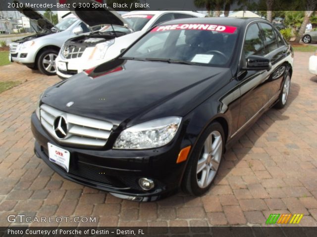 2010 Mercedes-Benz C 300 Sport in Black
