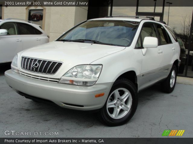 2001 Lexus RX 300 in White Gold Crystal