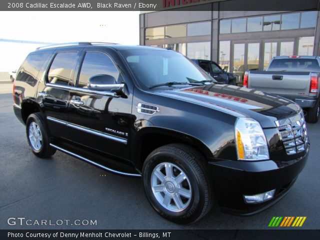 2008 Cadillac Escalade AWD in Black Raven