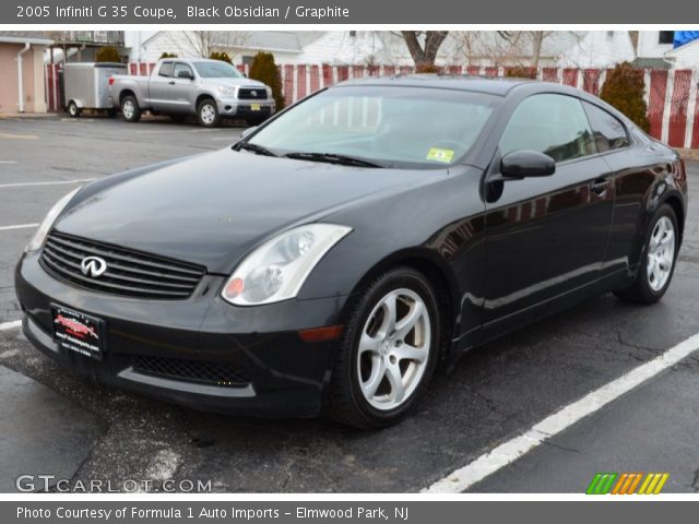 2005 Infiniti G 35 Coupe in Black Obsidian