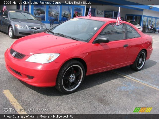 2005 Honda Civic Value Package Coupe in Rallye Red