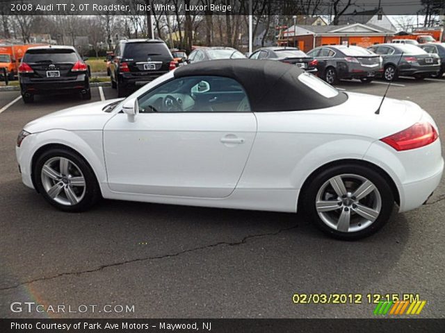 2008 Audi TT 2.0T Roadster in Ibis White