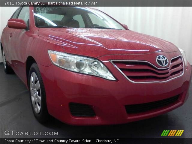 2011 Toyota Camry LE in Barcelona Red Metallic