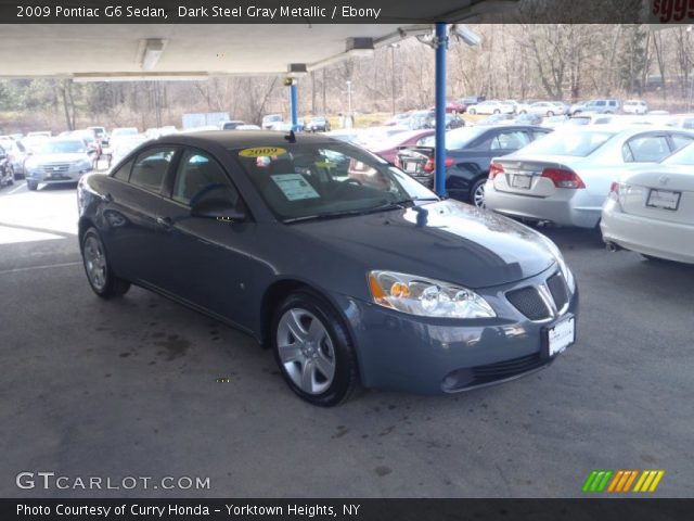 2009 Pontiac G6 Sedan in Dark Steel Gray Metallic
