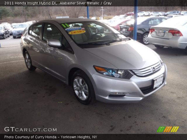 2011 Honda Insight Hybrid EX in Alabaster Silver Metallic