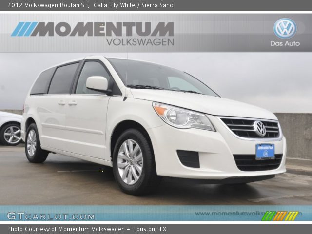 2012 Volkswagen Routan SE in Calla Lily White