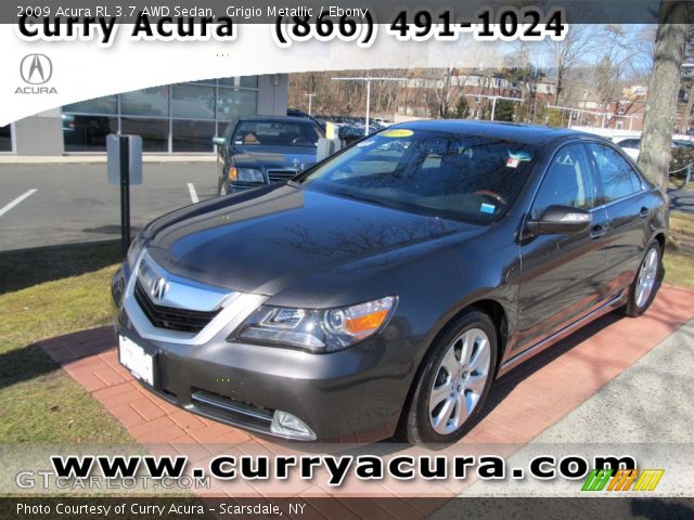 2009 Acura RL 3.7 AWD Sedan in Grigio Metallic