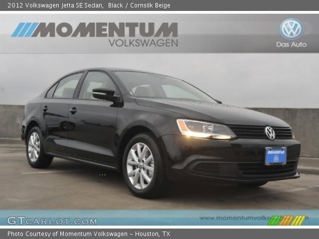 2012 Volkswagen Jetta SE Sedan in Black