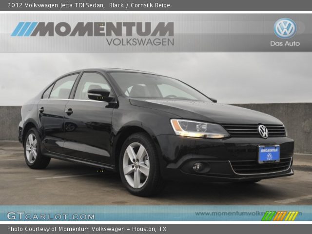 2012 Volkswagen Jetta TDI Sedan in Black