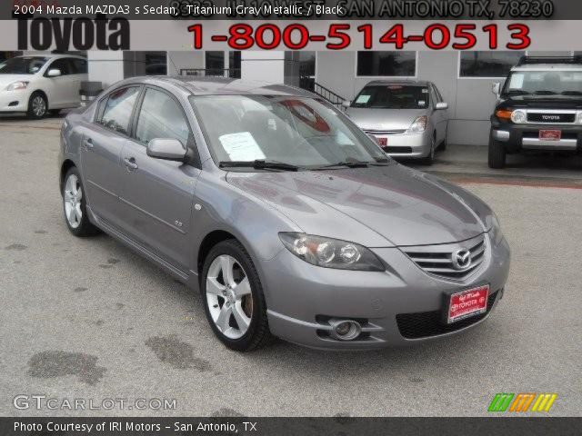2004 Mazda MAZDA3 s Sedan in Titanium Gray Metallic