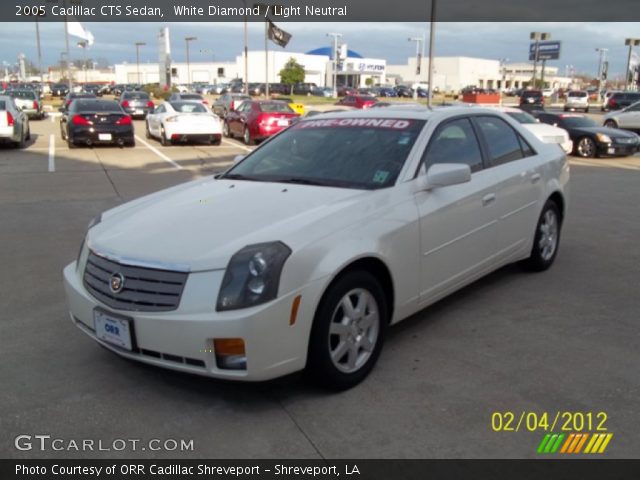 2005 Cadillac CTS Sedan in White Diamond