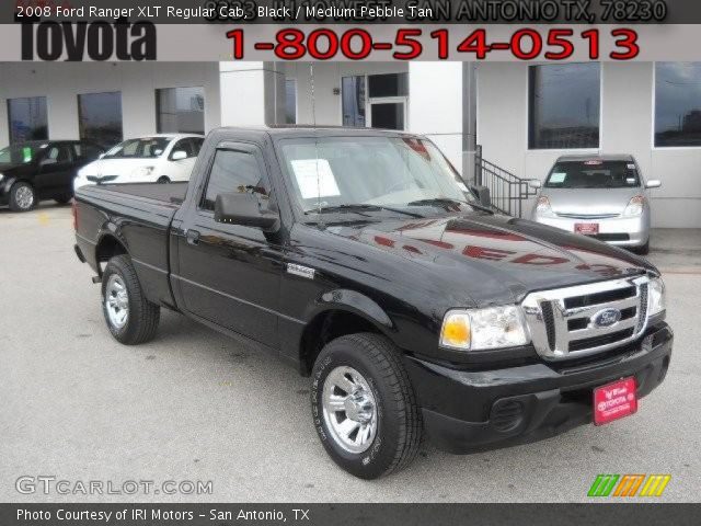 2008 Ford Ranger XLT Regular Cab in Black