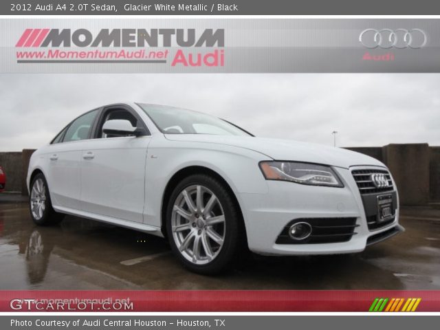 2012 Audi A4 2.0T Sedan in Glacier White Metallic